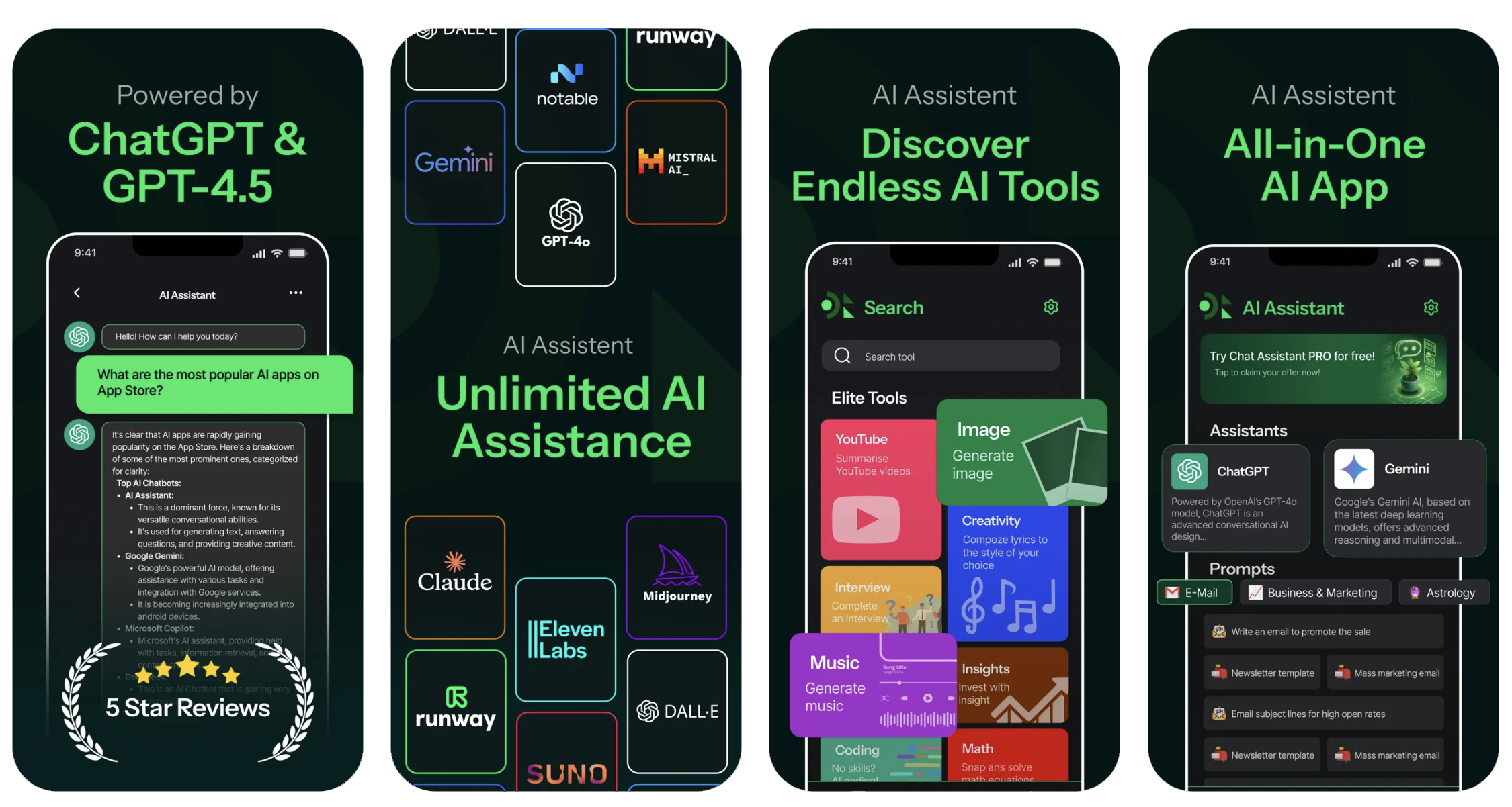 AI Assistant Chat: Ask Chatbot (iOS) app listing thumbnail