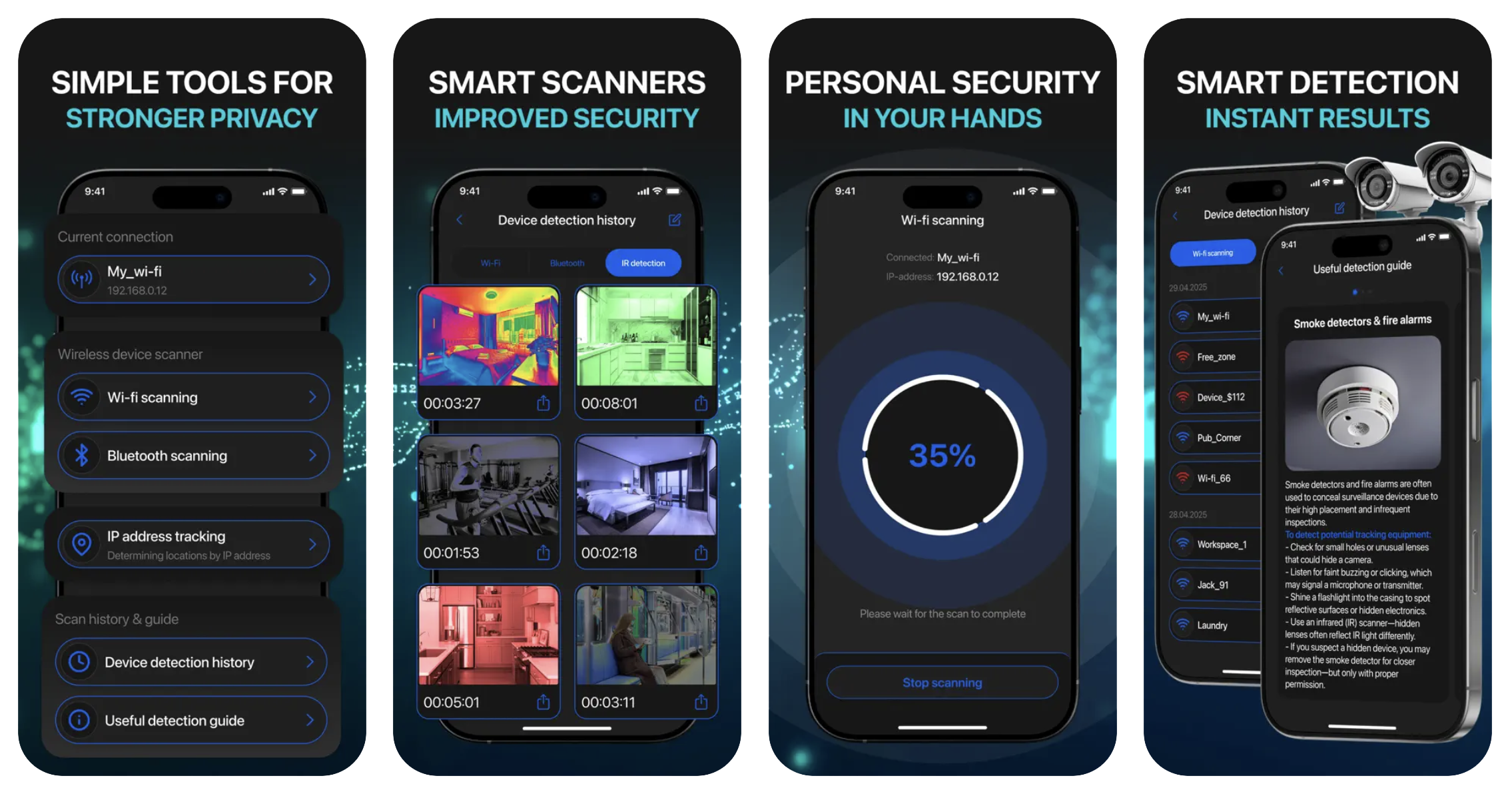 Suspicious Device Cam Detector (iOS) app listing thumbnail