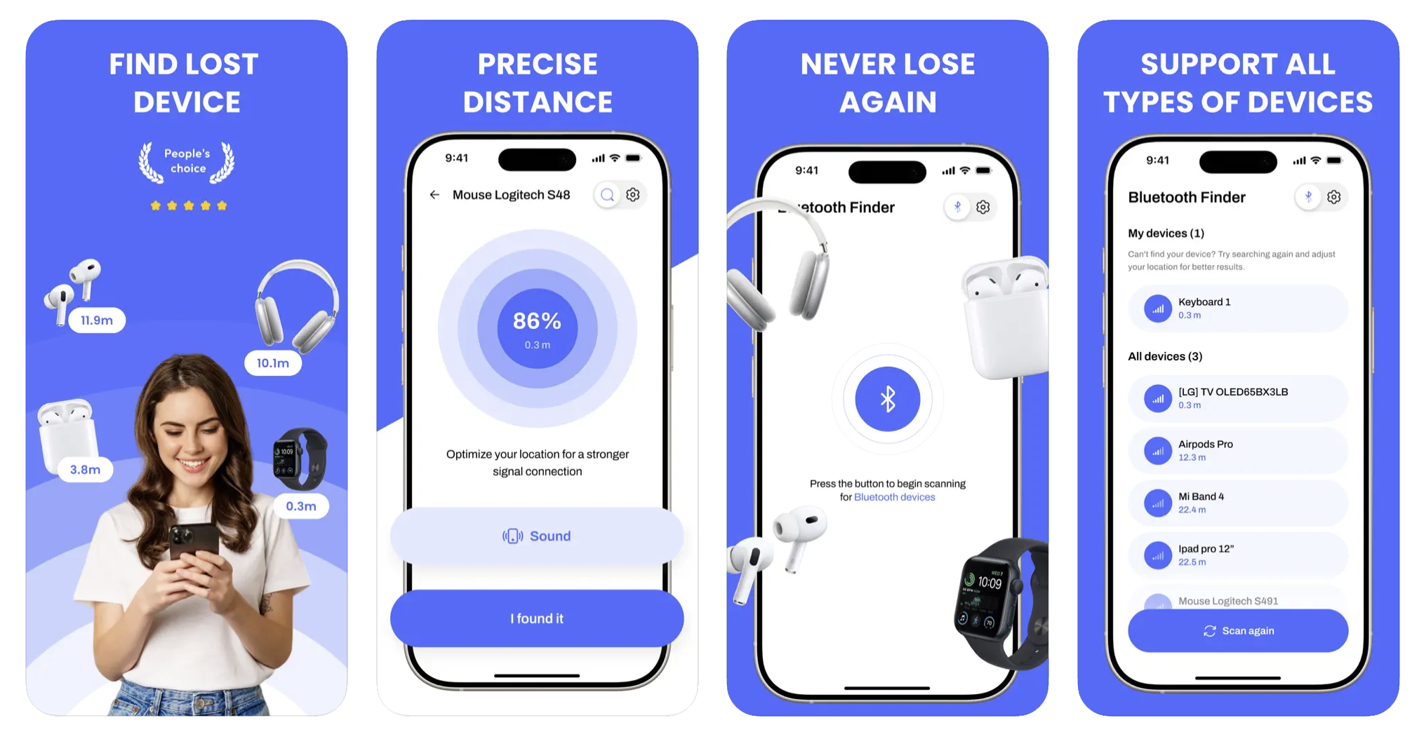 Device Tracker - Find Devices (iOS) app listing thumbnail