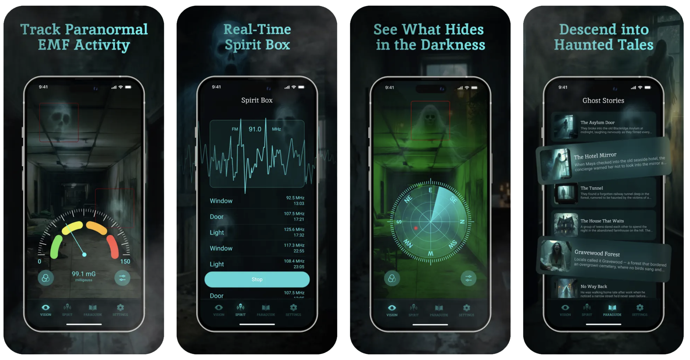 Ghost Detector Spirit Hunting (iOS) app listing thumbnail