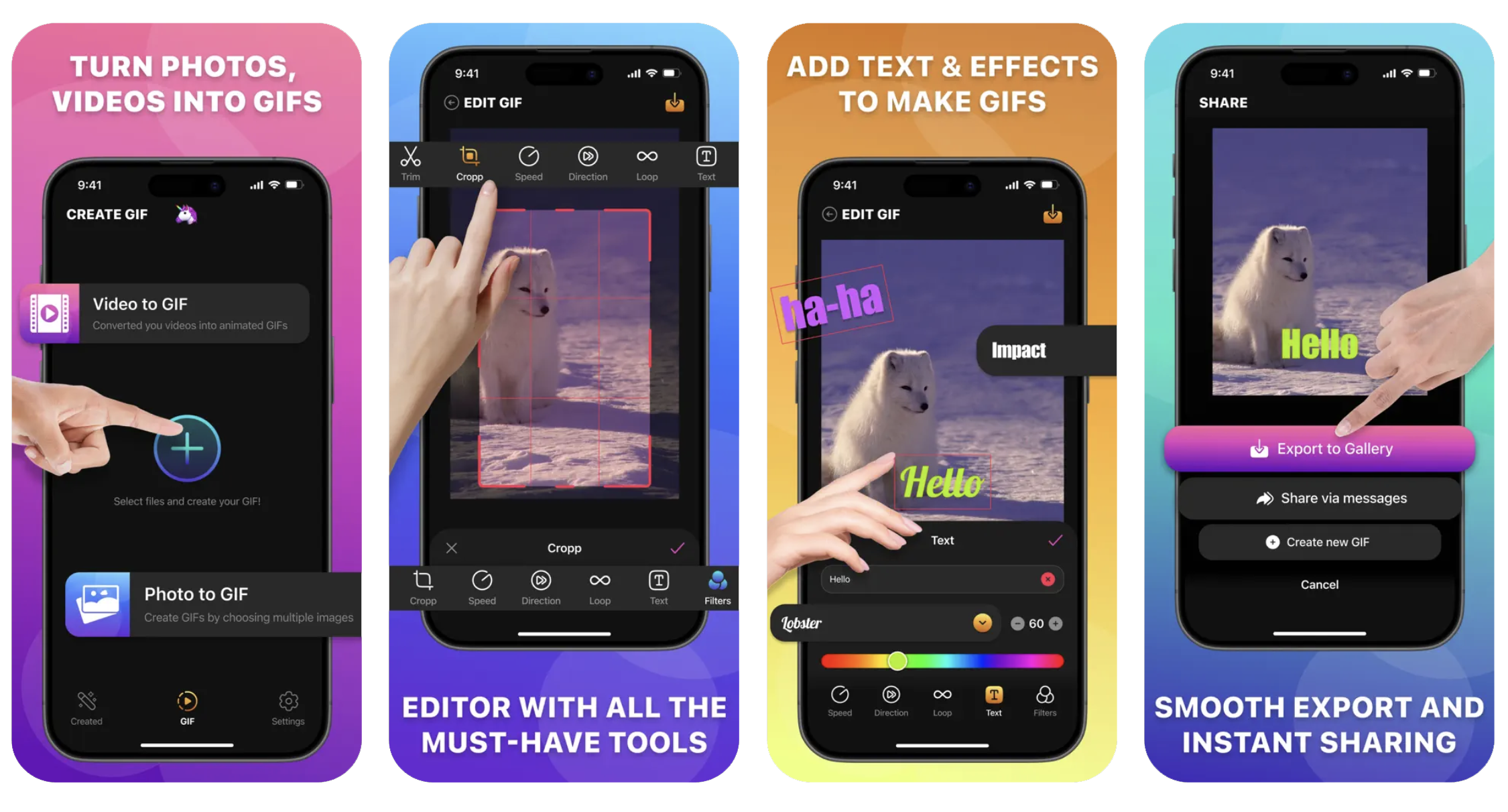 GIF Maker: Emoji & Stickers (iOS) app listing thumbnail