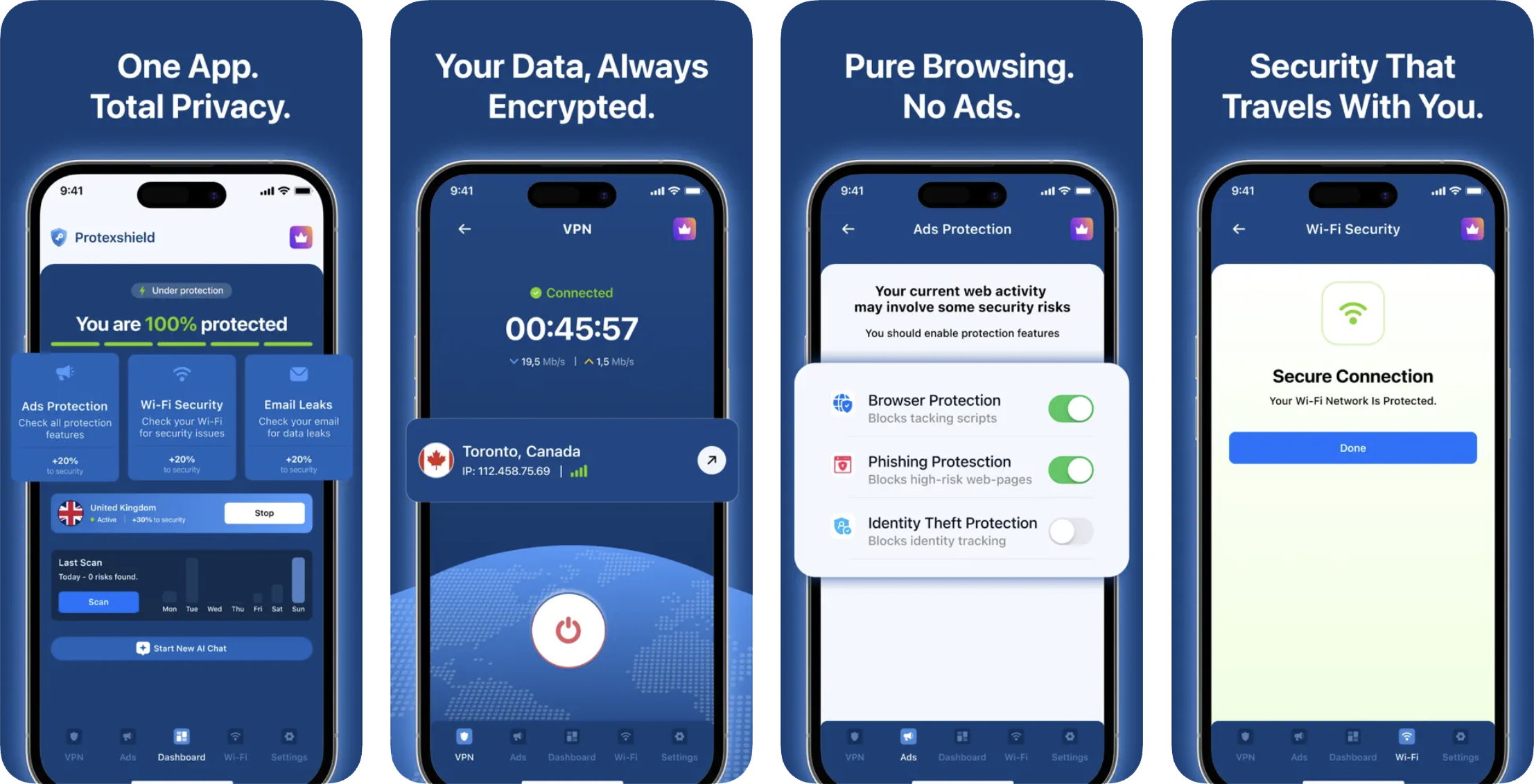 ProtexShield (iOS) app listing screenshot
