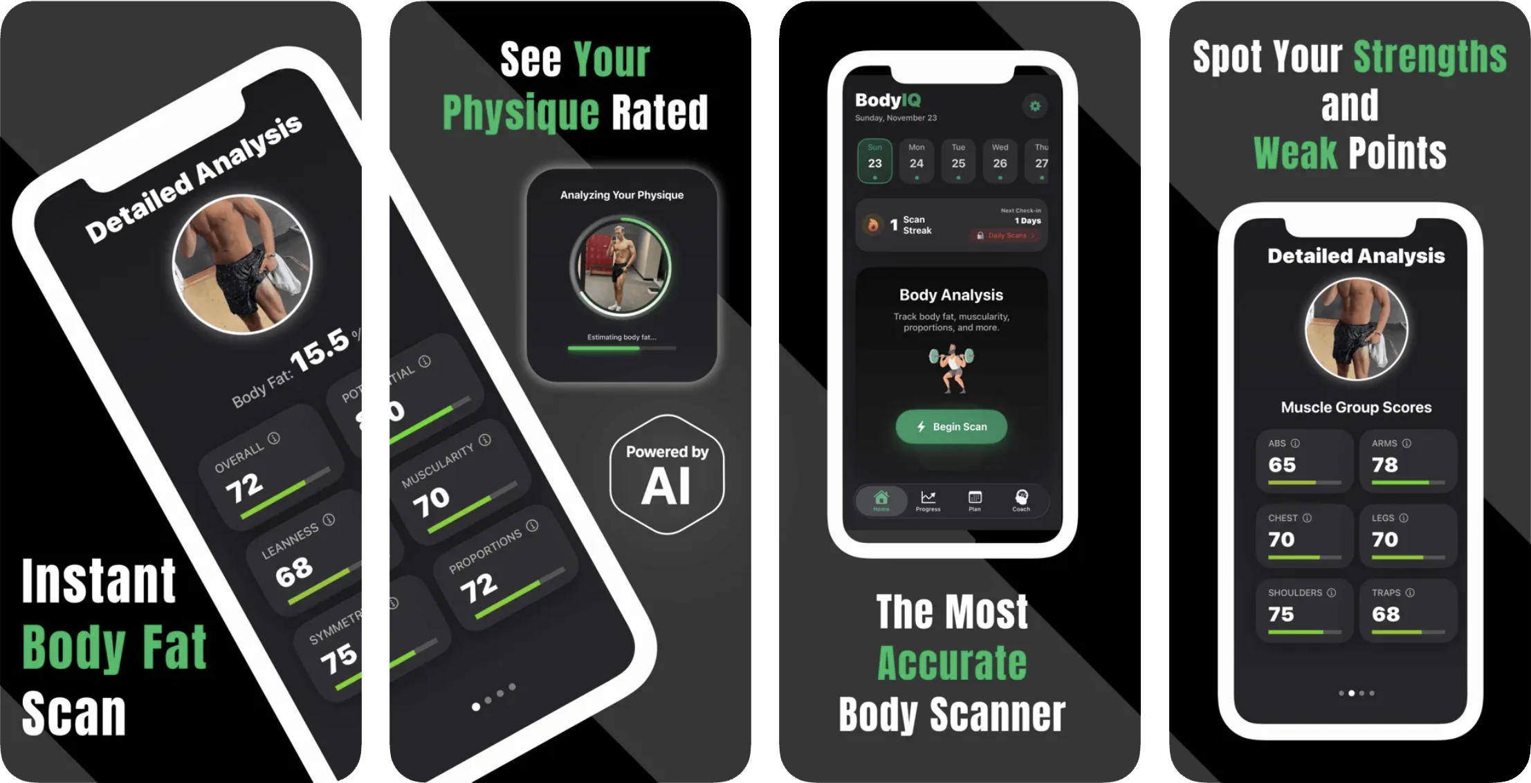 BodyIQ: Body Fat Scanner (iOS) app listing screenshot